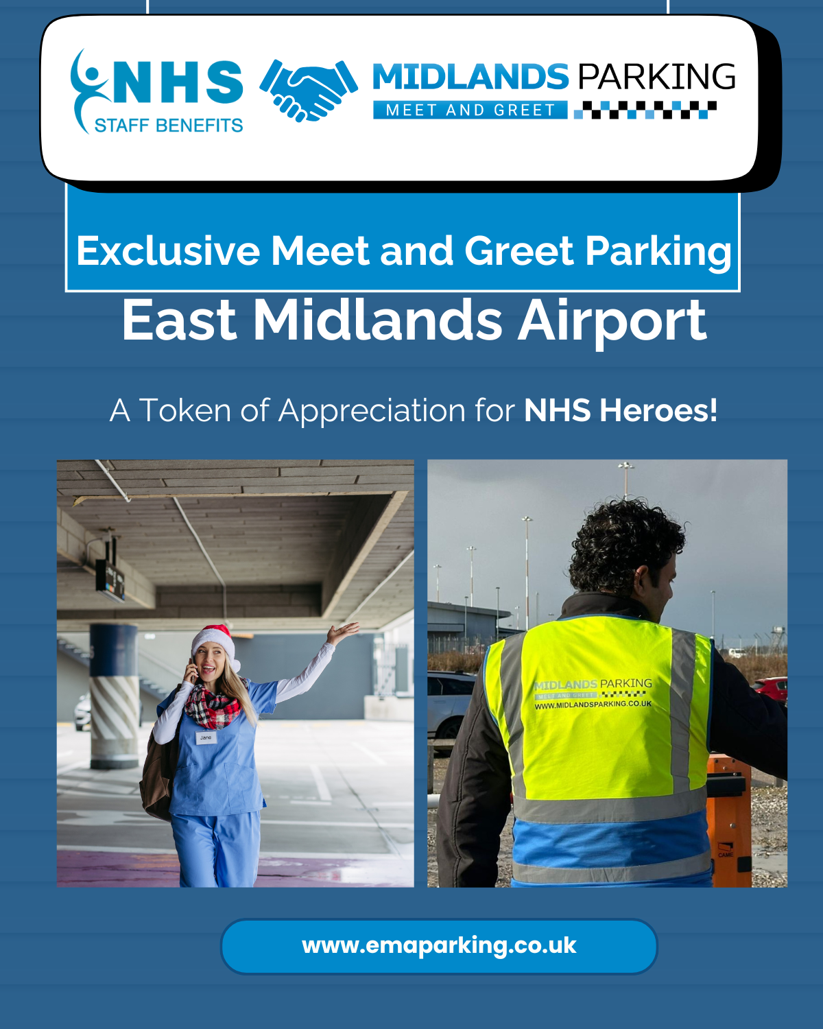 Exclusive Parking at East Midlands Airport Deals: A Token of Appreciation for NHS Heroes